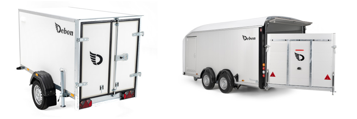 Box van trailers Hampshire