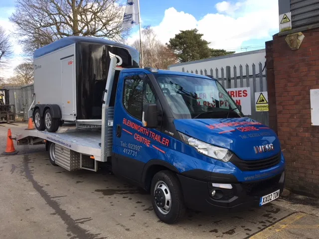 Trailer delivery from Blendworth